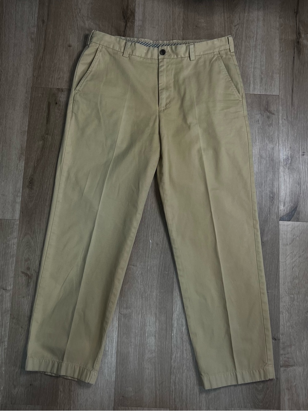 Brooks Brothers Men’s Classic Straight Chino Pants - Khaki